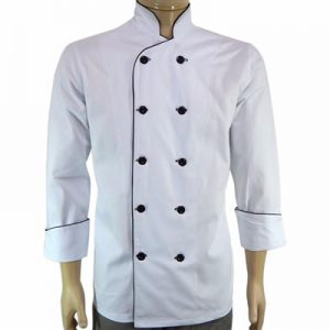 jaqueta - dolmã chef cozinha branco